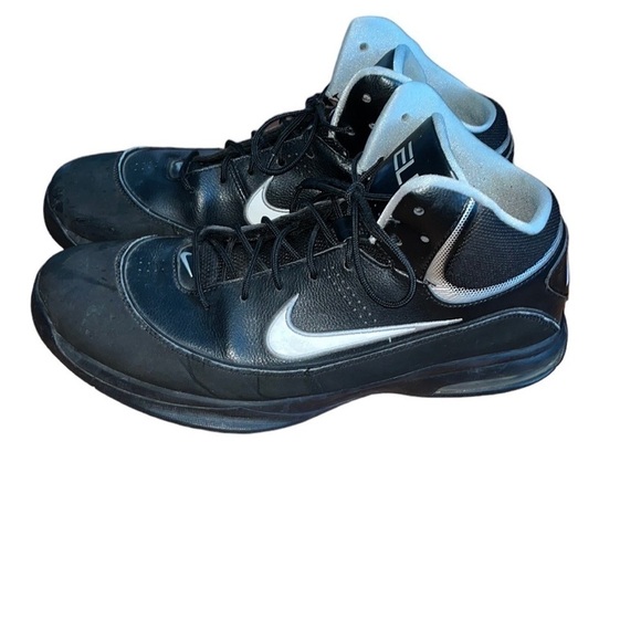 Nike Elite men’s black hi top basketball shoes Size 14 - Picture 1 of 10